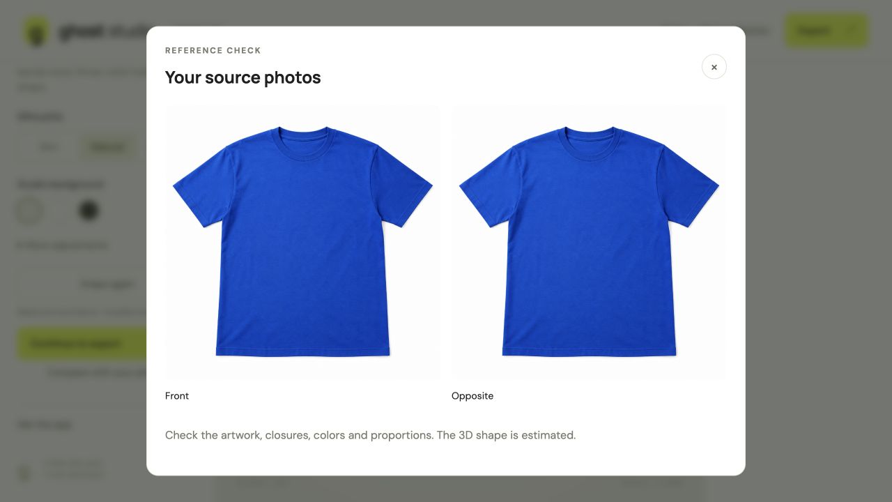 Check the photo references alongside the garment study.